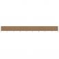 Preview: ARDEBO.de - 9-teiliges Windschutzgewebe 1200 x 120 cm Taupe