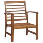 Preview: Garten-Lounge-Set 4-tlg. Massivholz Akazie
