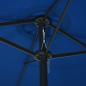 Preview: Sonnenschirm mit Aluminium-Mast 460x270 cm Blau