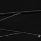 Preview: Sonnenschirm mit Aluminium-Mast 270 cm Schwarz