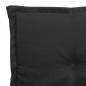 Preview:  Gartenstuhl-Kissen 4 Stk. Schwarz 40x40x3 cm Oxford-Gewebe