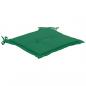 Preview: Gartenstuhl-Kissen 2 Stk. Grün 50x50x3 cm Oxford-Gewebe