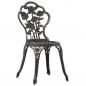 Preview: Bistro-Stühle 2 Stk. Bronze Aluminiumguss 