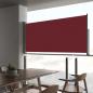 Preview: ARDEBO.de - Ausziehbare Seitenmarkise 60×300 cm Rot