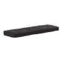 Preview: Palettenkissen Baumwolle 120×40×7 cm Schwarz