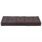 Preview: Palettenkissen Baumwolle 120×80×10 cm Anthrazit