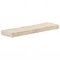 Preview: ARDEBO.de - Palettenkissen Baumwolle 120×40×7 cm Beige