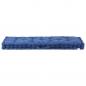 Preview: Palettenkissen Baumwolle 120×40×7 cm Hellblau