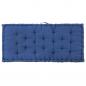 Preview: Palettenkissen Baumwolle 120×80×10 cm Hellblau
