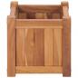 Preview: Hochbeet 30x30x30 cm Massivholz Teak