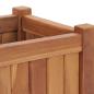 Preview: Hochbeet 30x30x30 cm Massivholz Teak
