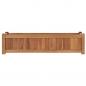 Preview: Hochbeet 100x30x25 cm Massivholz Teak