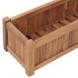 Preview: Hochbeet 100x30x25 cm Massivholz Teak