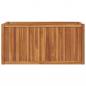 Preview: Hochbeet 100x50x50 cm Massivholz Teak