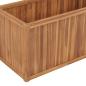 Preview: Hochbeet 100x50x50 cm Massivholz Teak