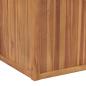 Preview: Hochbeet 100x50x50 cm Massivholz Teak