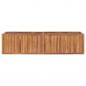 Preview: Garten-Hochbeet 200 x 50 x 50 cm Massivholz Teak