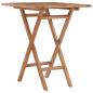 Preview: ARDEBO.de - Gartentisch Klappbar 60×60×75 cm Massivholz Teak