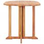 Preview: Gartentisch Butterfly Klappbar 120x70x75 cm Teak Massivholz