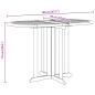 Preview: Gartentisch Butterfly Klappbar 120x70x75 cm Teak Massivholz