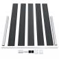 Preview: Gartenzaun WPC 180×105 cm Grau