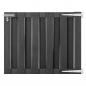 Preview: ARDEBO.de - Gartentor WPC 100 x 80 cm Grau
