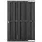 Preview: ARDEBO.de - Gartentor WPC 100 x 150 cm Grau