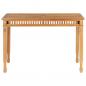 Preview: Garten-Esstisch 110x65x80 cm Massivholz Teak