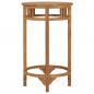Preview: Bartisch Ø 60 cm Massivholz Teak