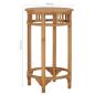 Preview: Bartisch Ø 60 cm Massivholz Teak