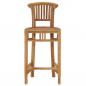 Preview: Barhocker Teak Massivholz 
