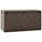 Preview: Gartenbox Braun 114x47x60 cm