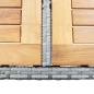 Preview: 7-tlg. Gartenbar-Set mit Auflagen Poly Rattan Grau