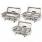 Preview: Chafing Dish Set 3-tlg. Edelstahl