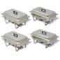 Preview: Chafing Dish Set 4-tlg. Edelstahl