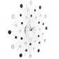 Preview: Wanduhr mit Quarzwerk Modernes Design 50 cm
