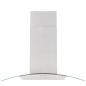 Preview: Insel-Dunstabzugshaube 90 cm Edelstahl 756 m³/h LED