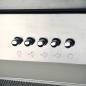 Preview: Insel-Dunstabzugshaube 90 cm Edelstahl 756 m³/h LED