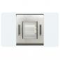 Preview: Insel-Dunstabzugshaube 90 cm Edelstahl 756 m³/h LED