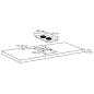 Preview: Glaskeramik-Kochfeld mit 2 Platten Touch Control 3000 W  