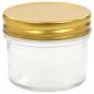 Preview: Marmeladengläser mit goldenem Deckel 48 Stk. 110 ml