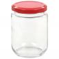 Preview: Marmeladengläser mit Rotem Deckel 96 Stk. 230 ml