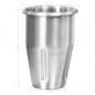 Preview: Milchshake-Mixer mit zwei Bechern Edelstahl 2 L