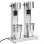 Preview: Milchshake-Mixer mit zwei Bechern Edelstahl 2 L