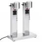 Preview: Milchshake-Mixer mit zwei Bechern Edelstahl 2 L
