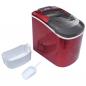 Preview: Eiswürfelbereiter Rot 2,4 L 15 kg / 24 h