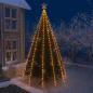 Preview: ARDEBO.de - Weihnachtsbaum-Lichternetz mit 500 LEDs 500 cm