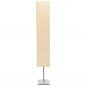 Preview: Standleuchte mit Stahlständer 135 cm Beige