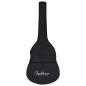 Preview: Gitarrentasche für 3/4 Klassikgitarre Schwarz 94x35 cm Stoff