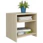 Preview: Nachttisch Sonoma Eiche 40x30x40 cm Holzwerkstoff
